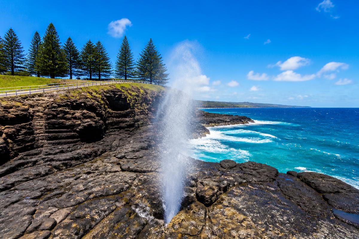 Kiama Blowhole on the NSW coast